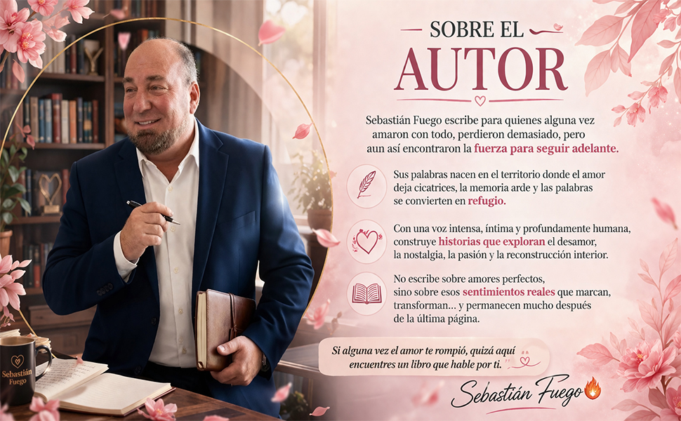 Panel visual de El Club de los Corazones Rotos con escenas y frases del universo del libro